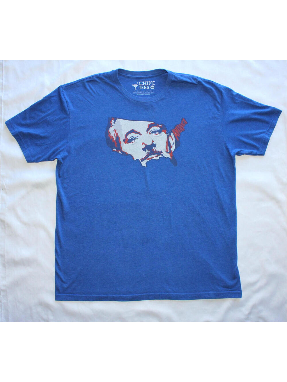 Chive Tees Bill Murray Size XXL Amurrica Blue T-Shirt